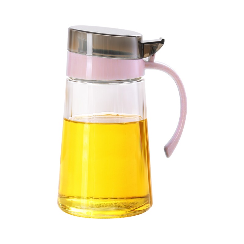 Kitchenware colorful popular high quality wholesale glass cooking oil bottle pot