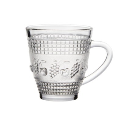 high quality hand made custom design drinking qianli glass coffee cup 