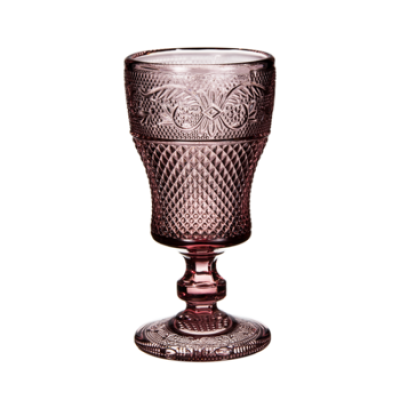 Customized Water Engraved High Quality gold ice glass with Pattern 