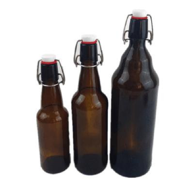 manufacturers 500ml amber colored price glass beer bottle 