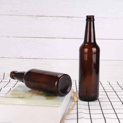 500ml 750ml custom sublimation drinking water beer double wall amber glass bottle 