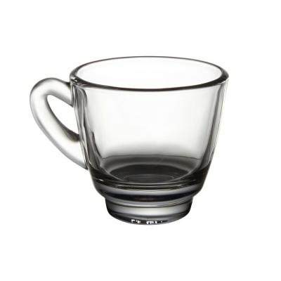 Borosilicate cup Glass Coffee Cup Tea Cups With Handle and logo can be customized