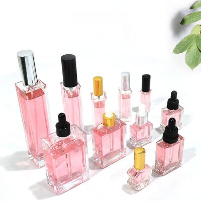 30 ml 10ml spray perfume glass refillable perfume bottles wholesales 