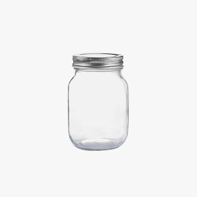 Clear Glass Candle Jars